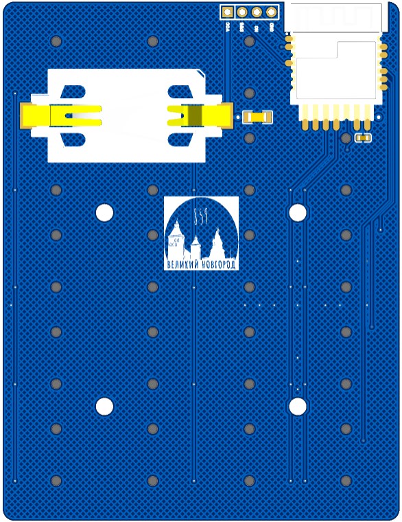 Board PCB bottom